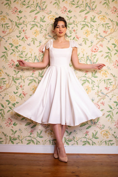 Serena - Abito Midi Donna Elegante Raffinato