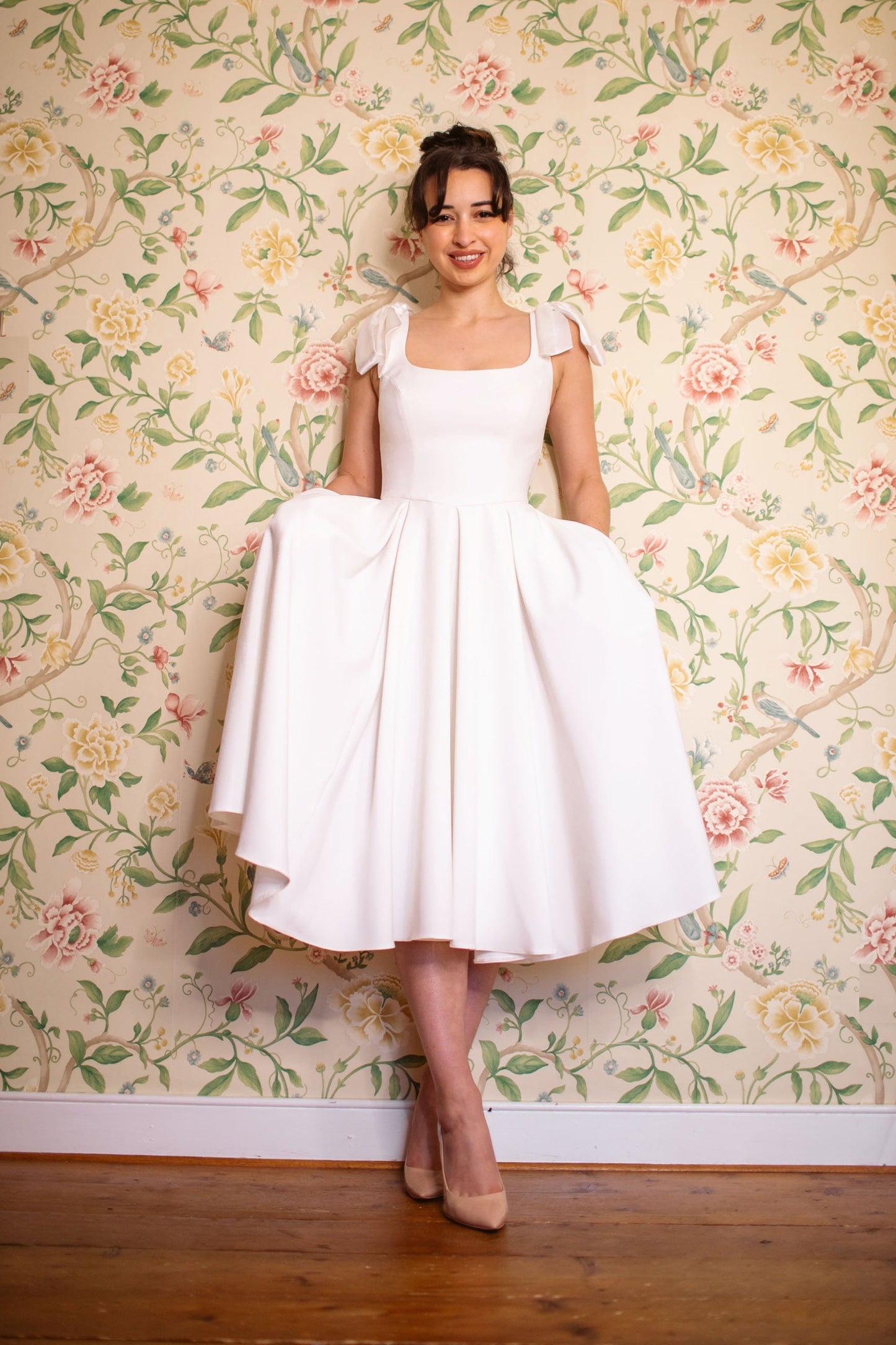 Serena - Abito Midi Donna Elegante Raffinato