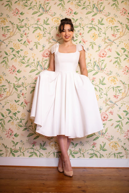 Serena - Abito Midi Donna Elegante Raffinato