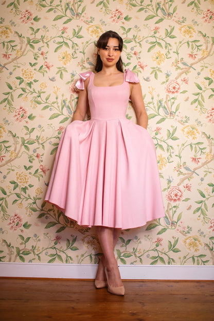 Serena - Abito Midi Donna Elegante Raffinato