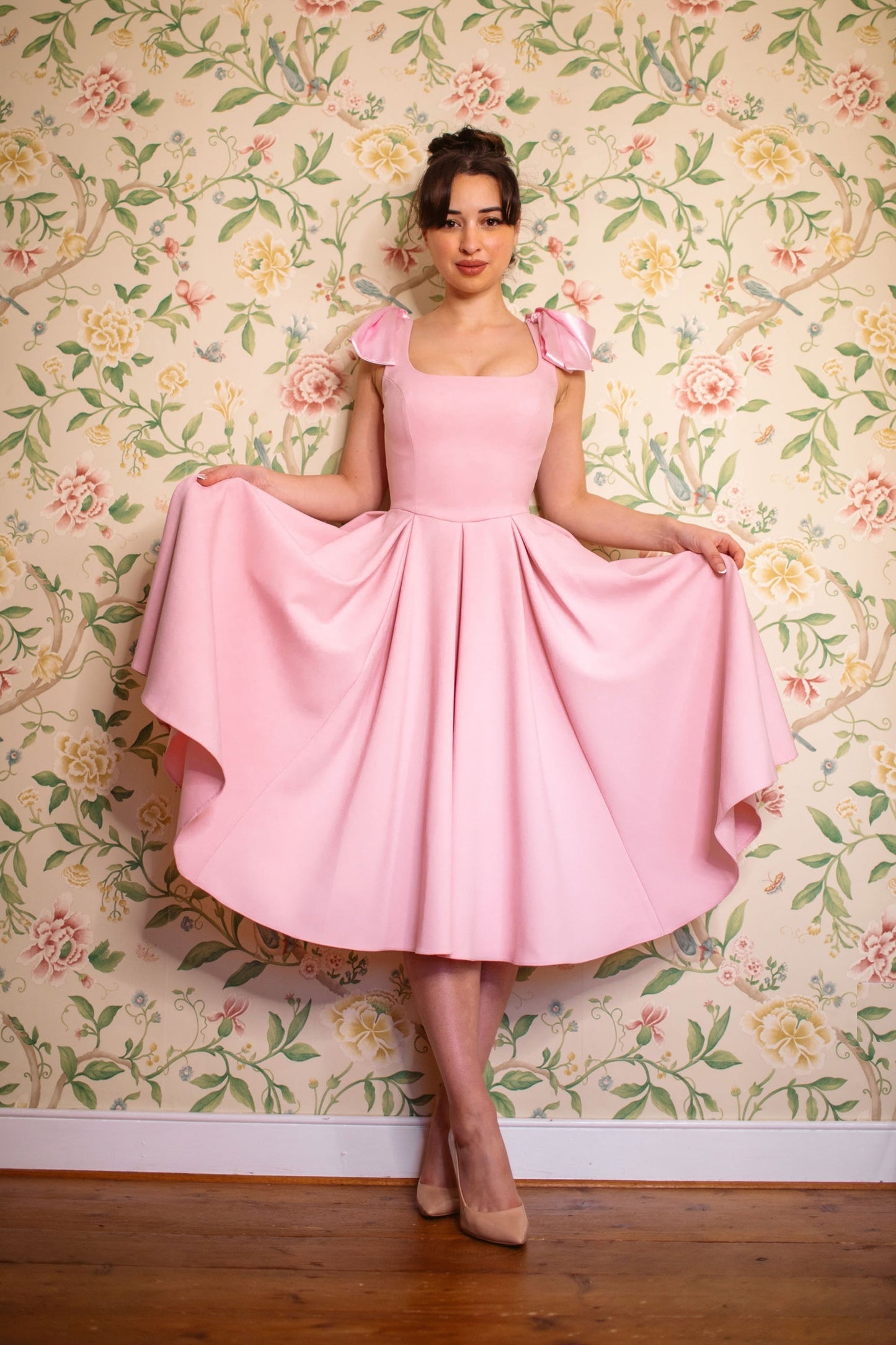 Serena - Abito Midi Donna Elegante Raffinato