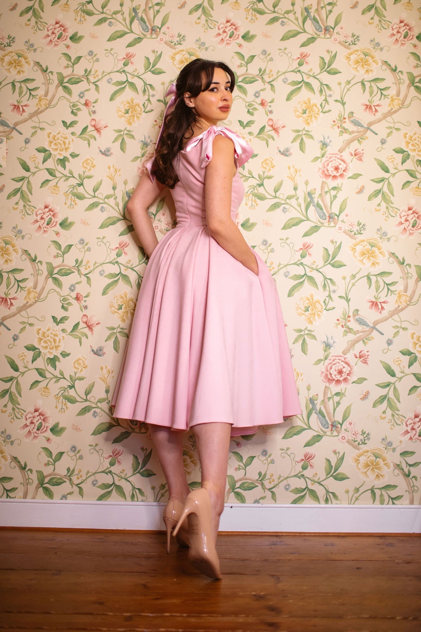 Serena - Abito Midi Donna Elegante Raffinato
