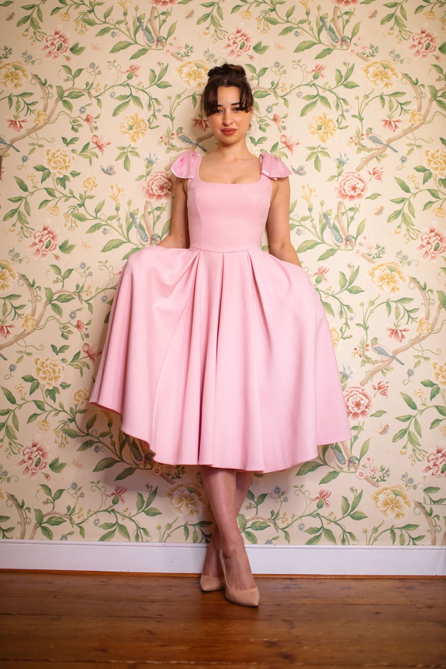 Serena - Abito Midi Donna Elegante Raffinato