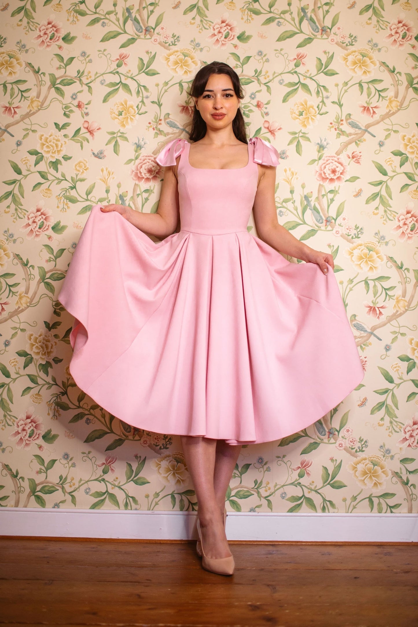 Serena - Abito Midi Donna Elegante Raffinato