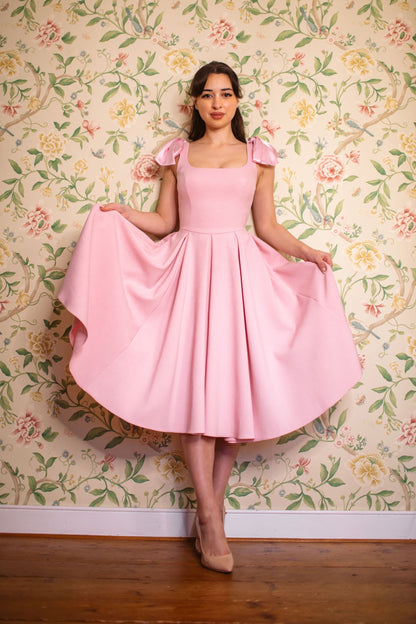 Serena - Abito Midi Donna Elegante Raffinato