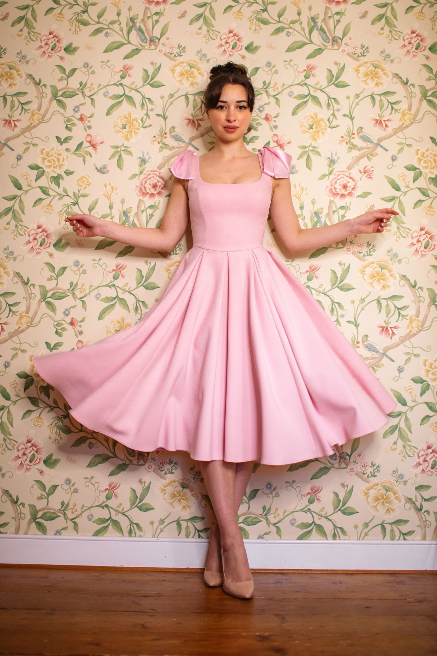 Serena - Abito Midi Donna Elegante Raffinato