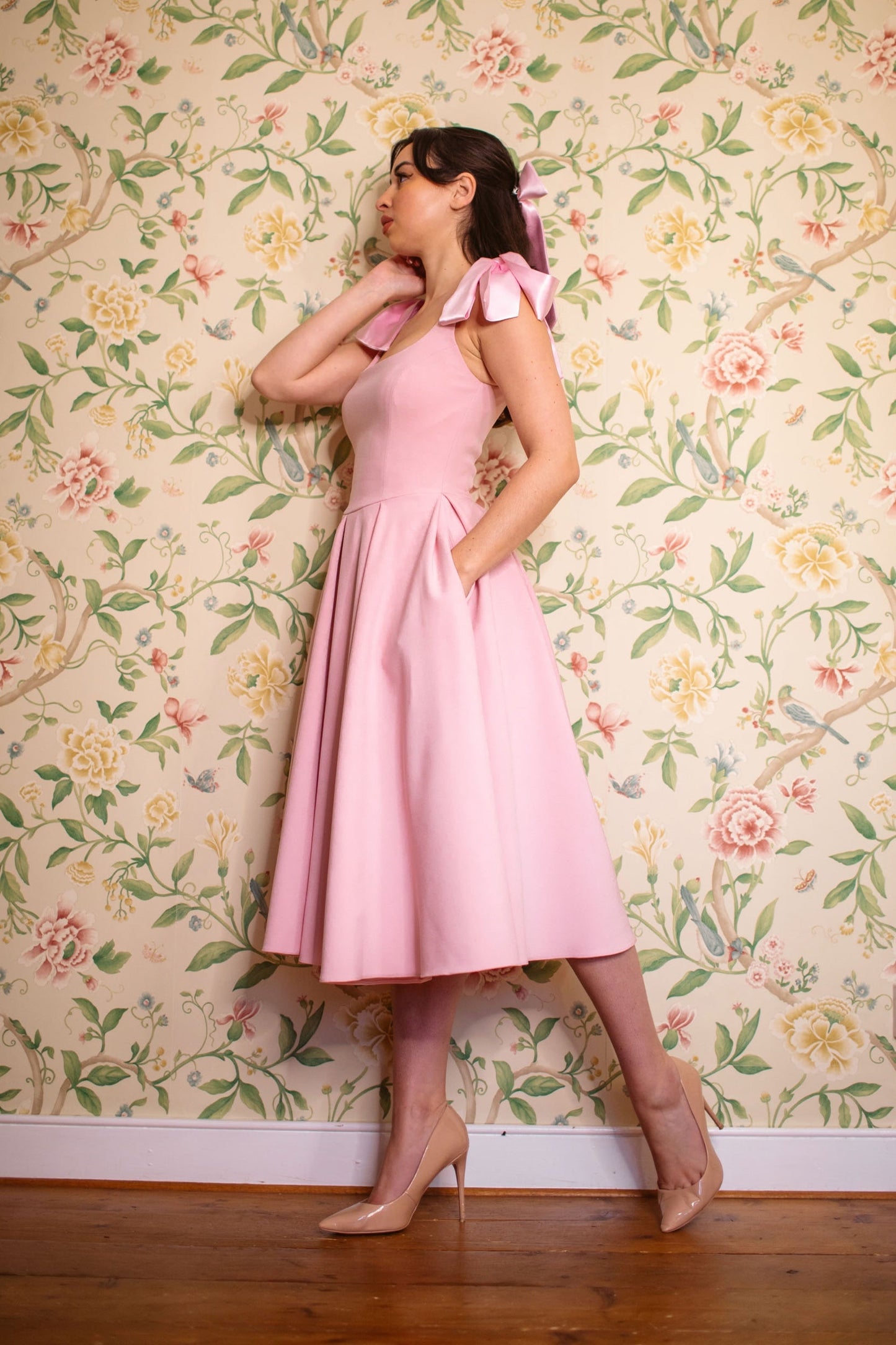 Serena - Abito Midi Donna Elegante Raffinato