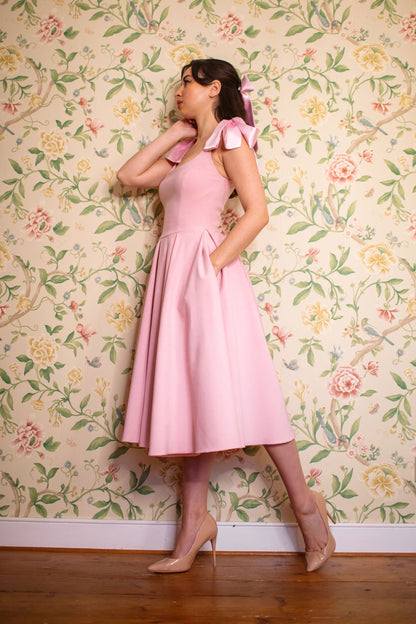 Serena - Abito Midi Donna Elegante Raffinato