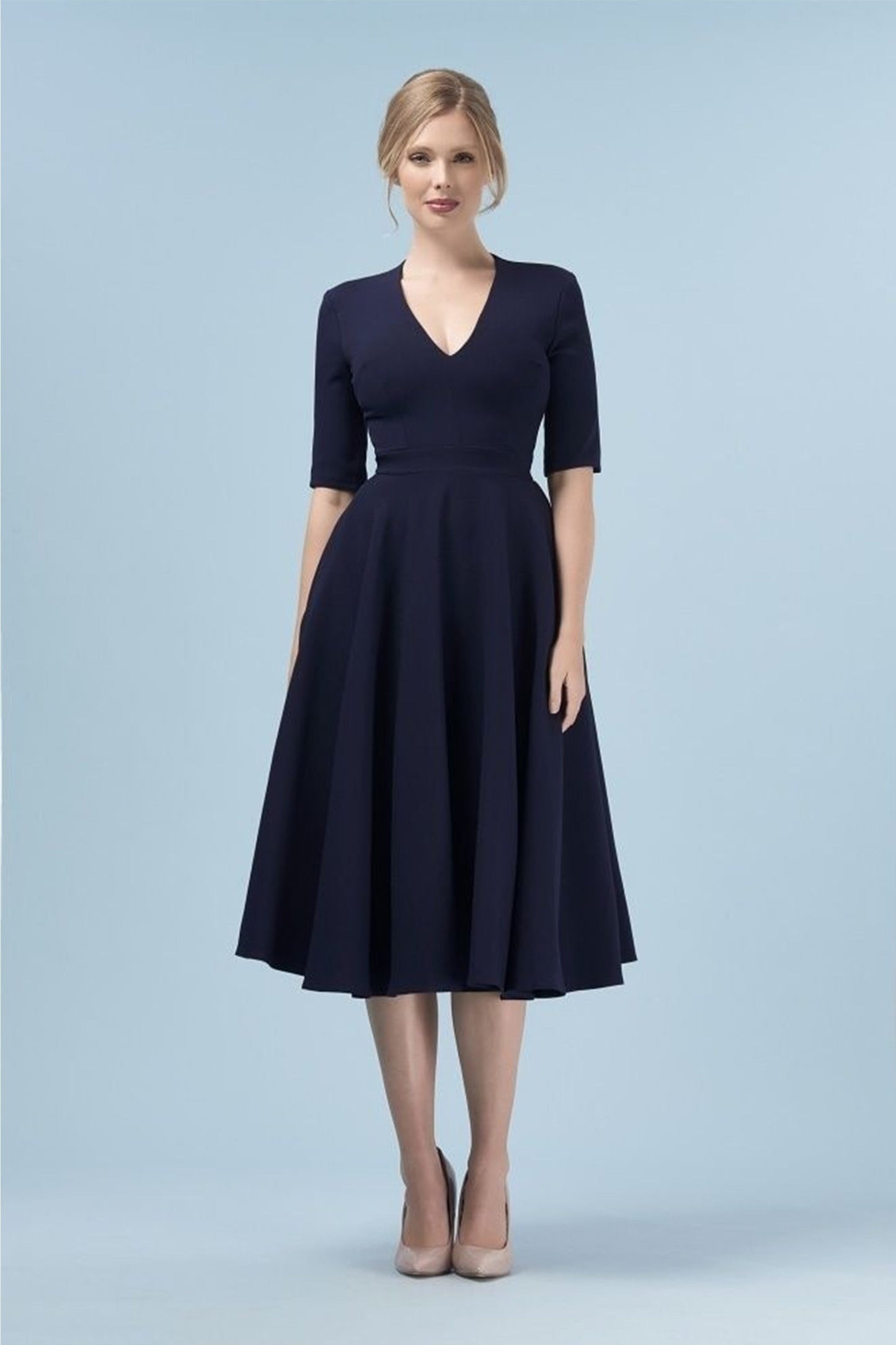 Susy - Abito Midi Donna Elegante Moderno