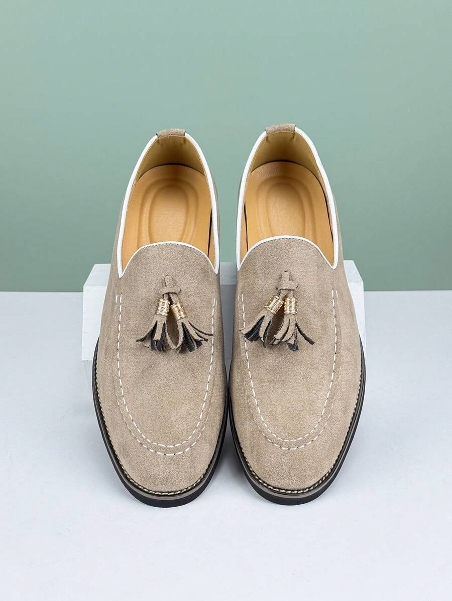 Arturo – Loafer Con Nappe Da Uomo Classico In Tinta Beige