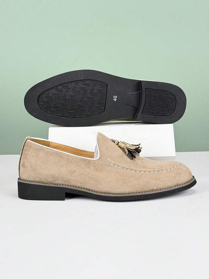 Arturo – Loafer Con Nappe Da Uomo Classico In Tinta Beige