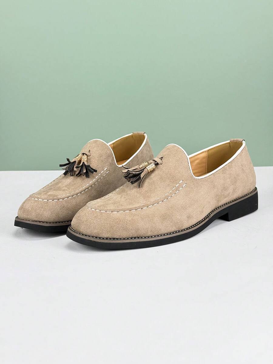 Arturo – Loafer Con Nappe Da Uomo Classico In Tinta Beige
