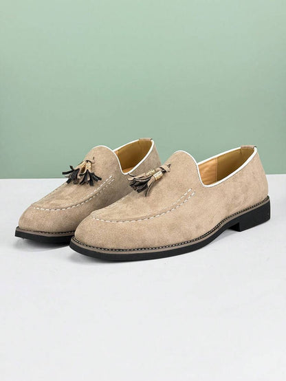 Arturo – Loafer Con Nappe Da Uomo Classico In Tinta Beige