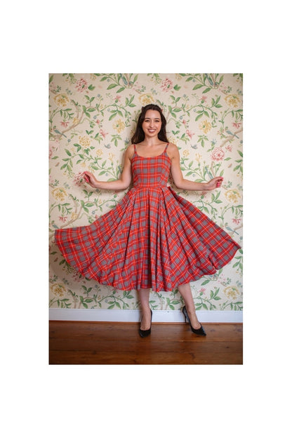 Selena - Abito Midi Donna Elegante Moderno