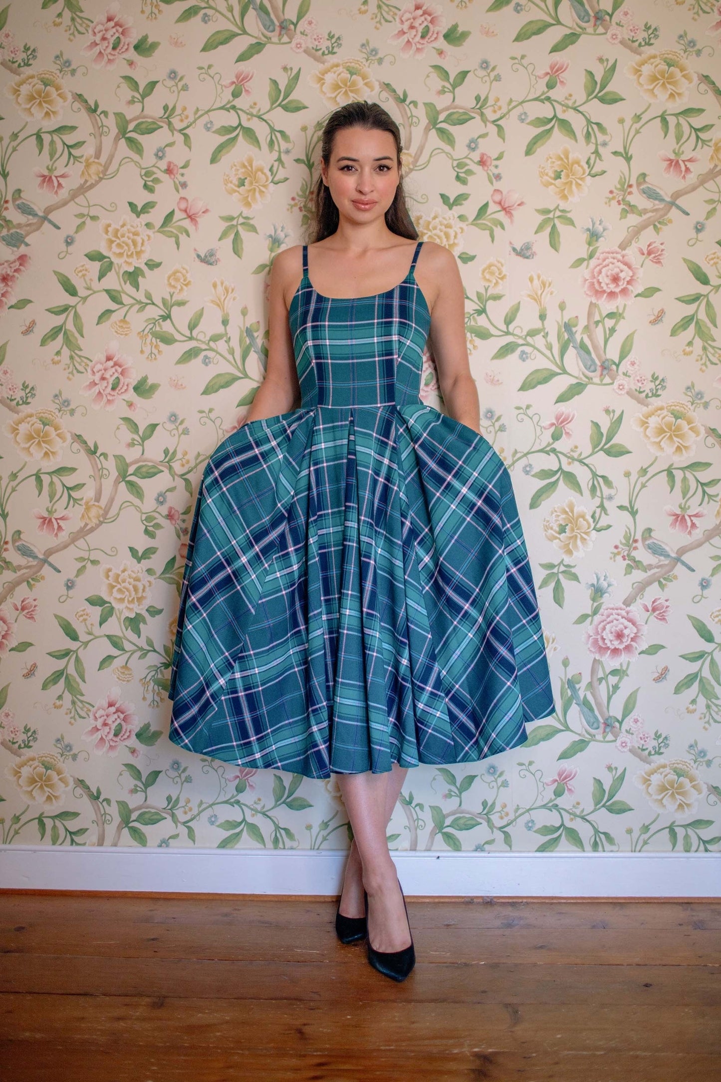 Selena - Abito Midi Donna Elegante Moderno