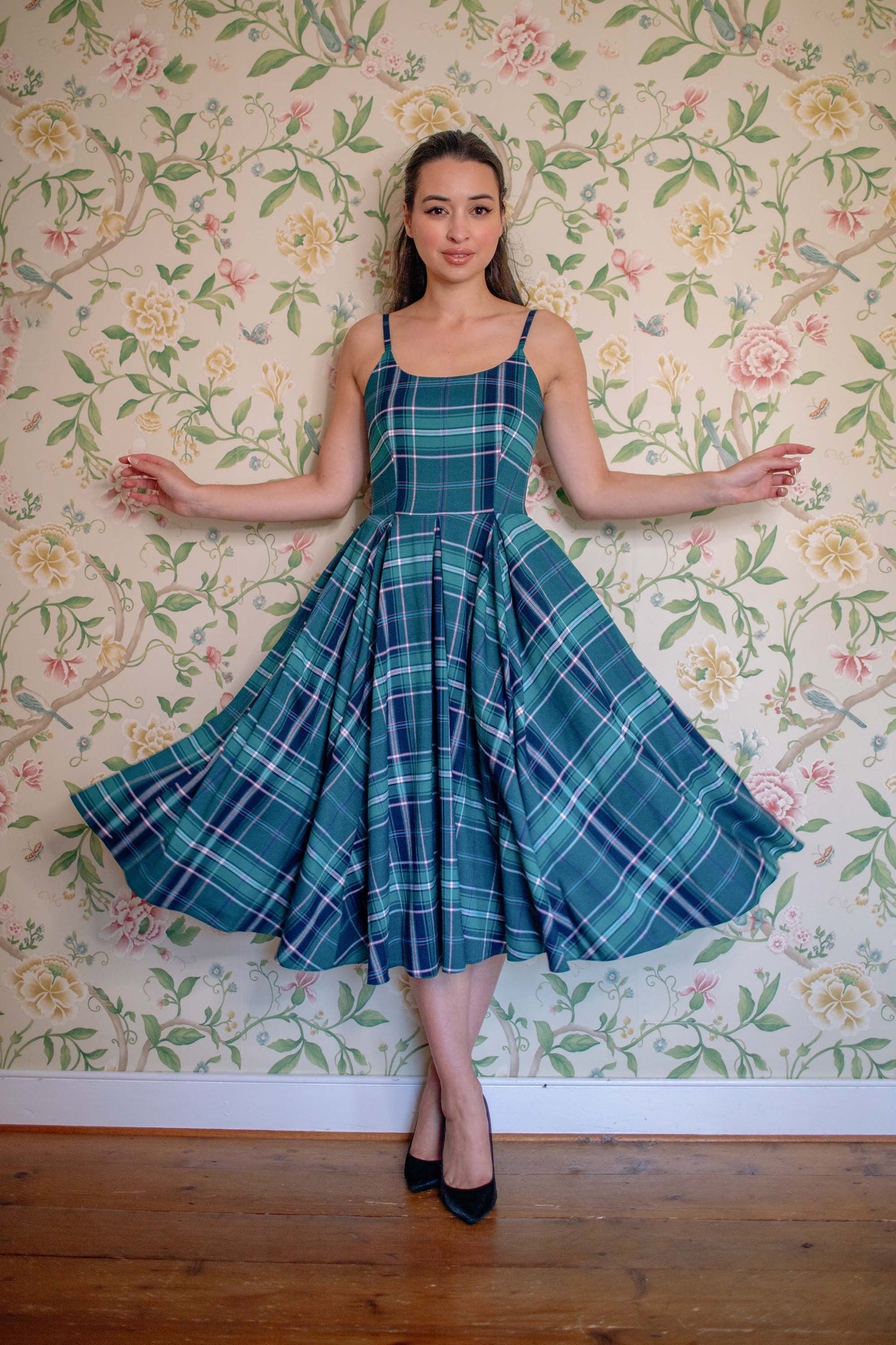 Selena - Abito Midi Donna Elegante Moderno
