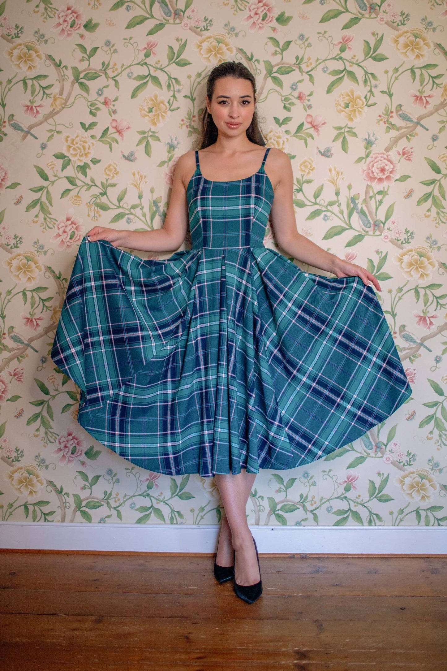 Selena - Abito Midi Donna Elegante Moderno