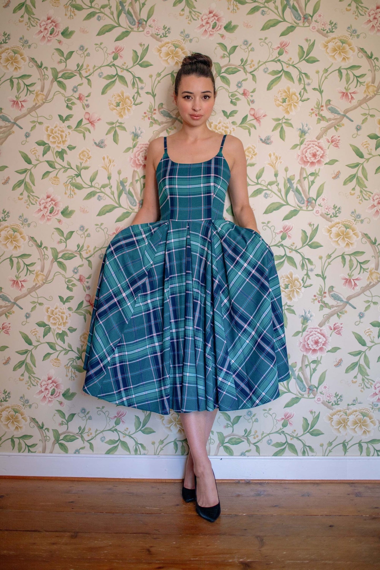 Selena - Abito Midi Donna Elegante Moderno