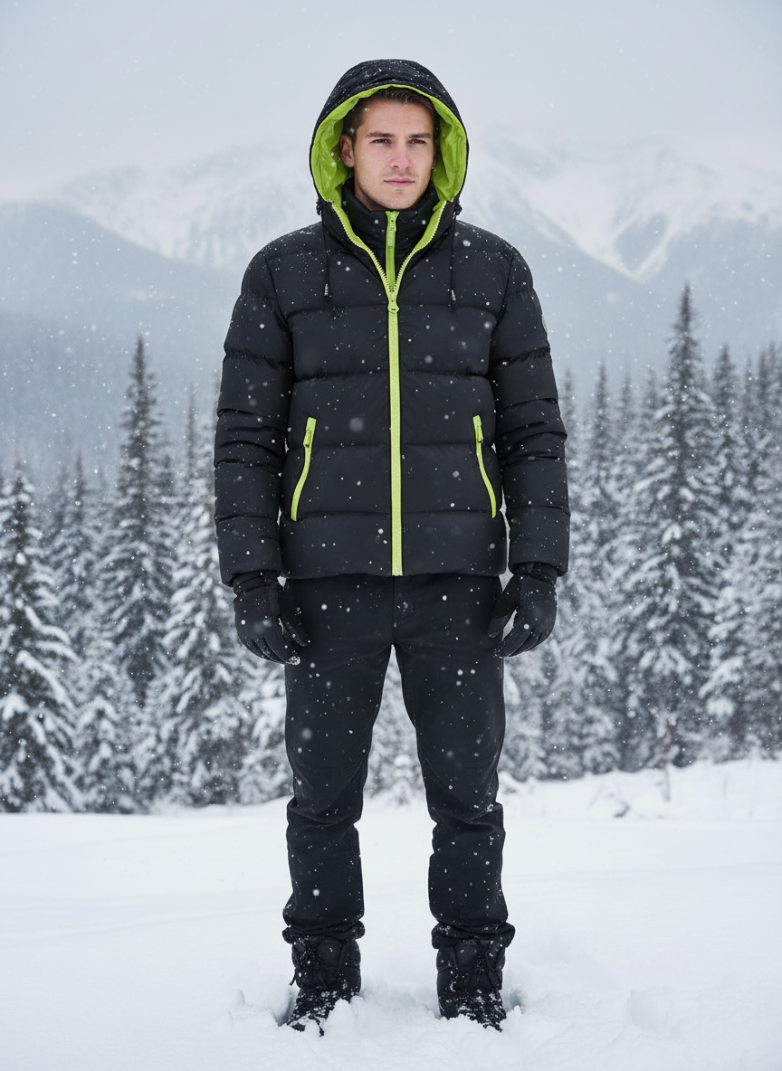 Humberto - Giubbotto Uomo Invernale Stile Moderno