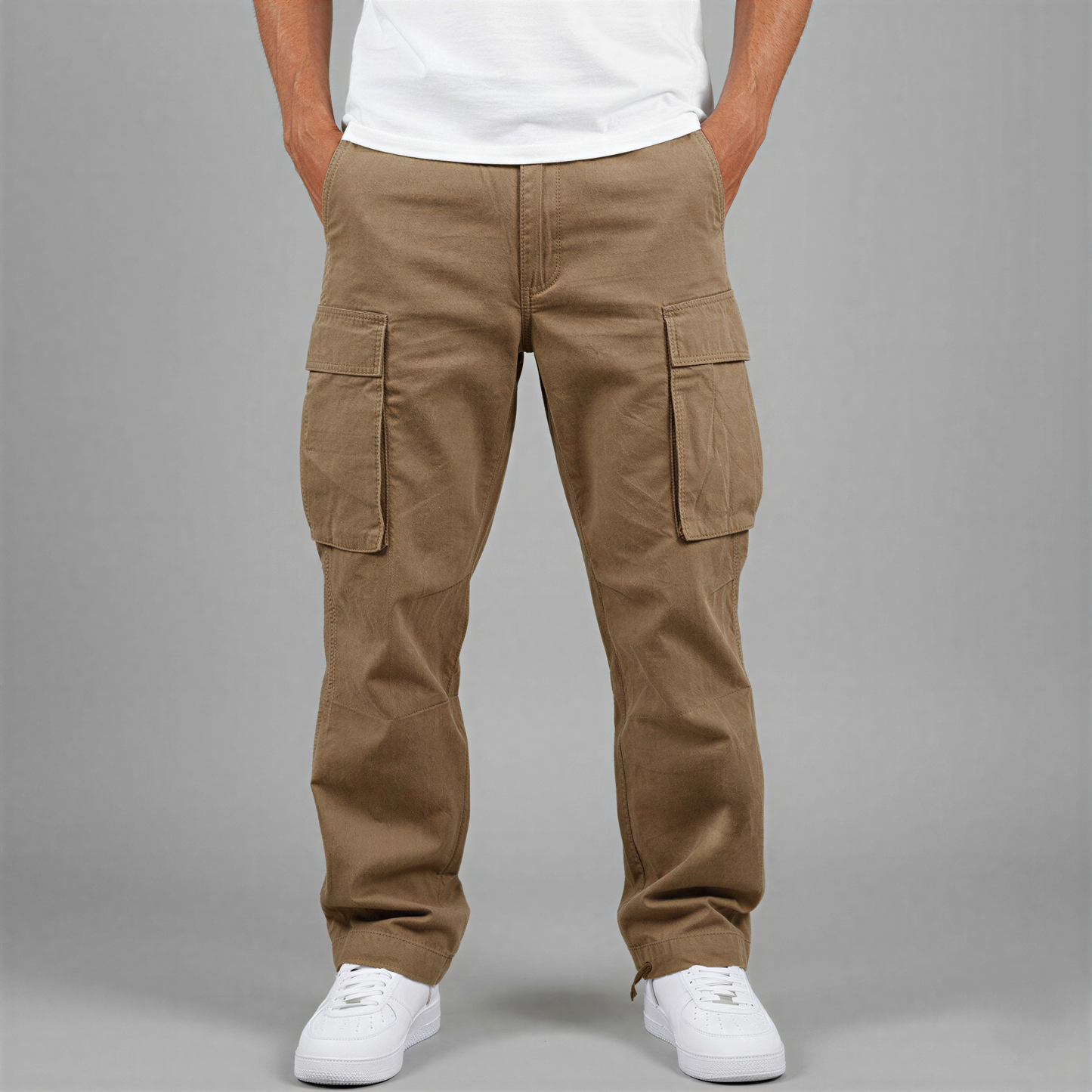 Cristian – Pantaloni Cargo In Stile Streetwear E Casual