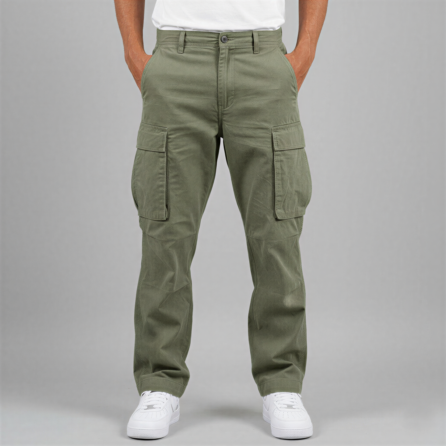 Cristian – Pantaloni Cargo In Stile Streetwear E Casual