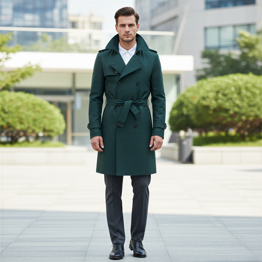 Loris – Trench Classico Doppiopetto Versatile
