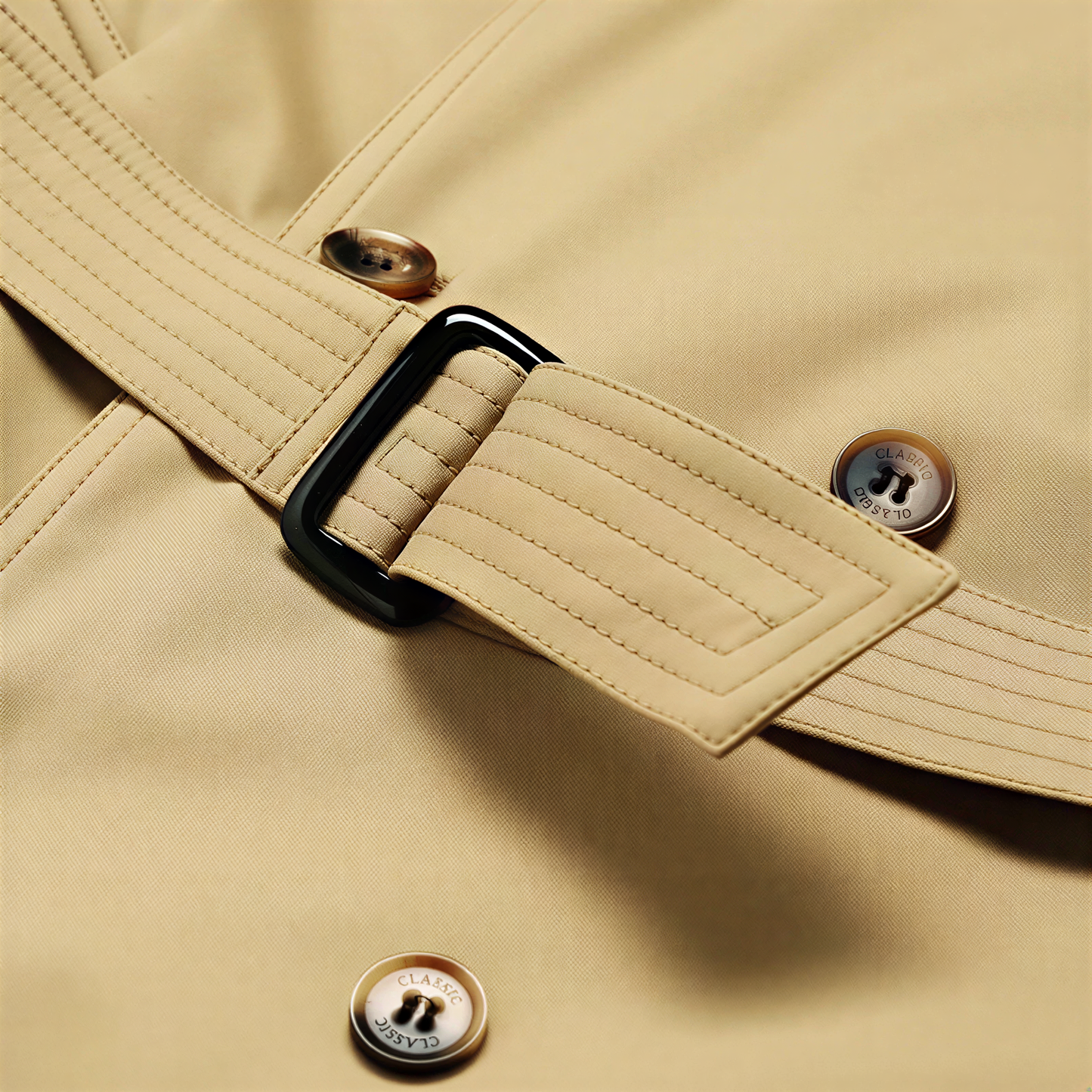 Loris – Trench Classico Doppiopetto Versatile