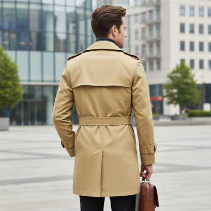 Loris – Trench Classico Doppiopetto Versatile
