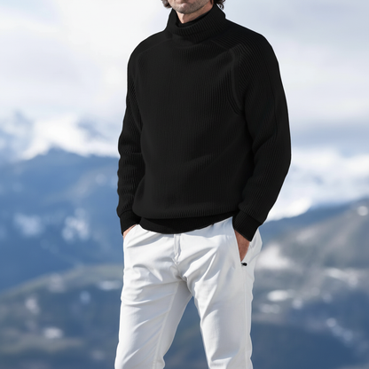 Jared – Maglione Uomo a Collo Alto Stile Moderno