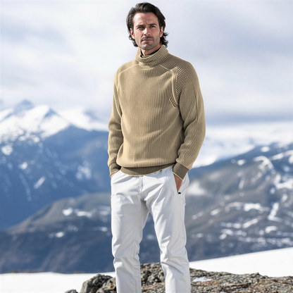 Jared – Maglione Uomo a Collo Alto Stile Moderno