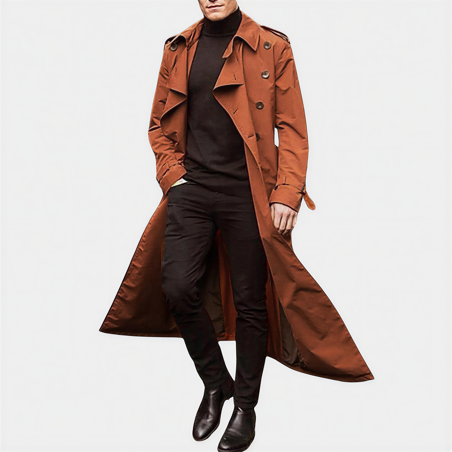 Lennox – Trench Lungo Contemporaneo Multistagione