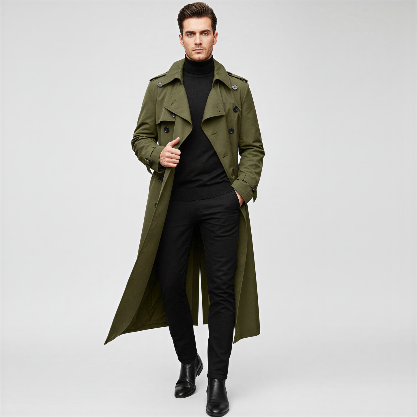 Lennox – Trench Lungo Contemporaneo Multistagione