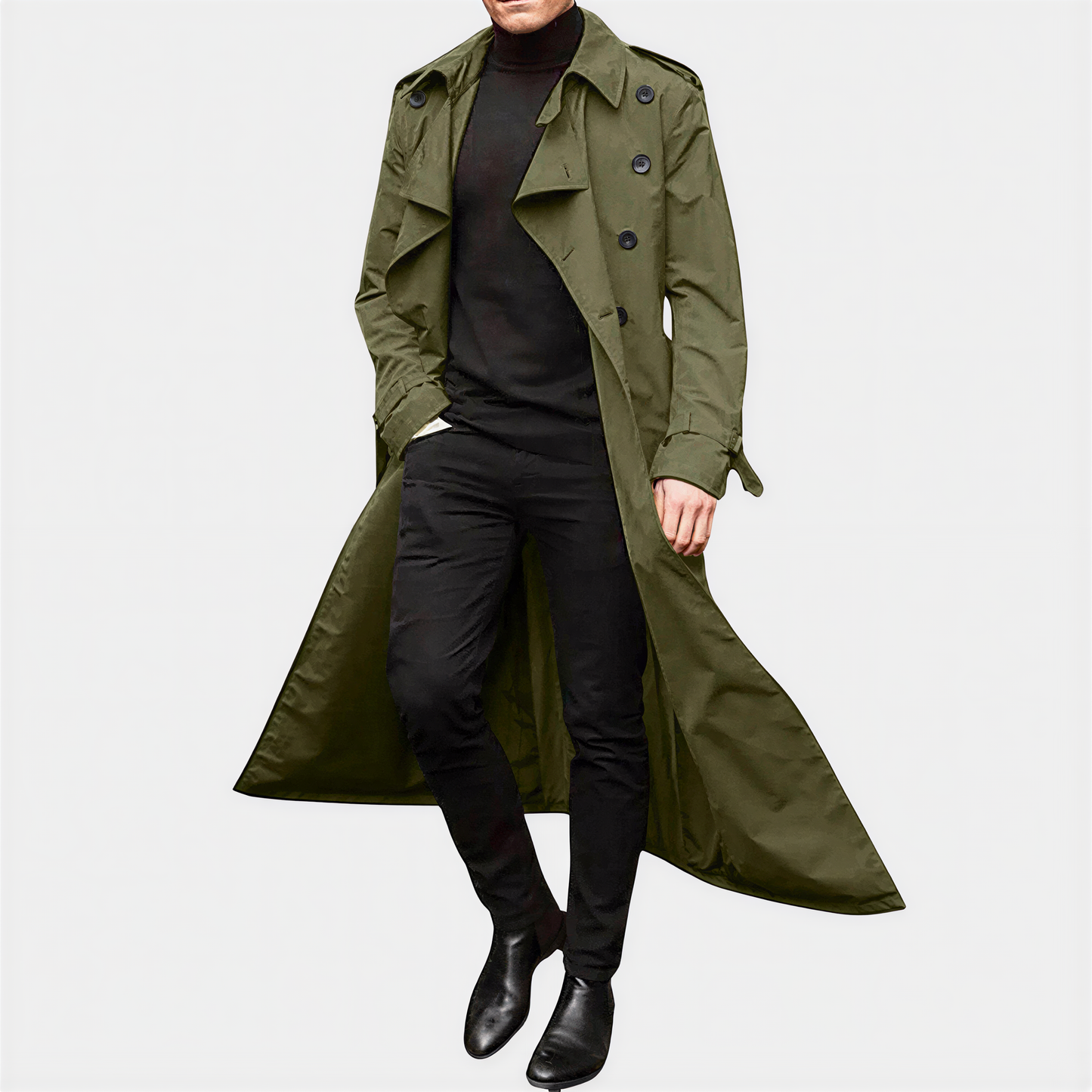 Lennox – Trench Lungo Contemporaneo Multistagione