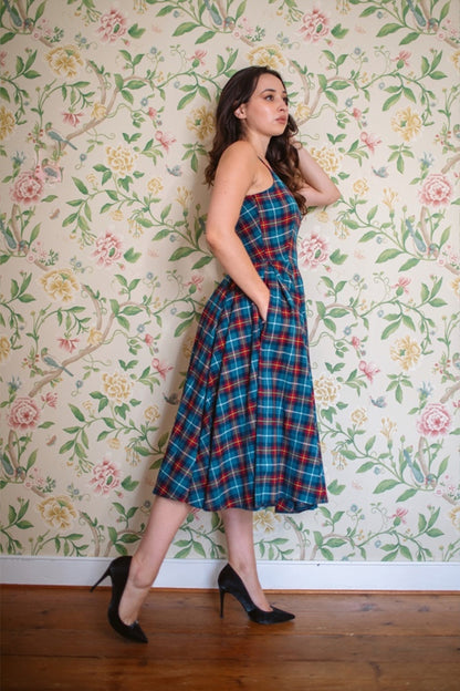 Selena - Abito Midi Donna Elegante Moderno