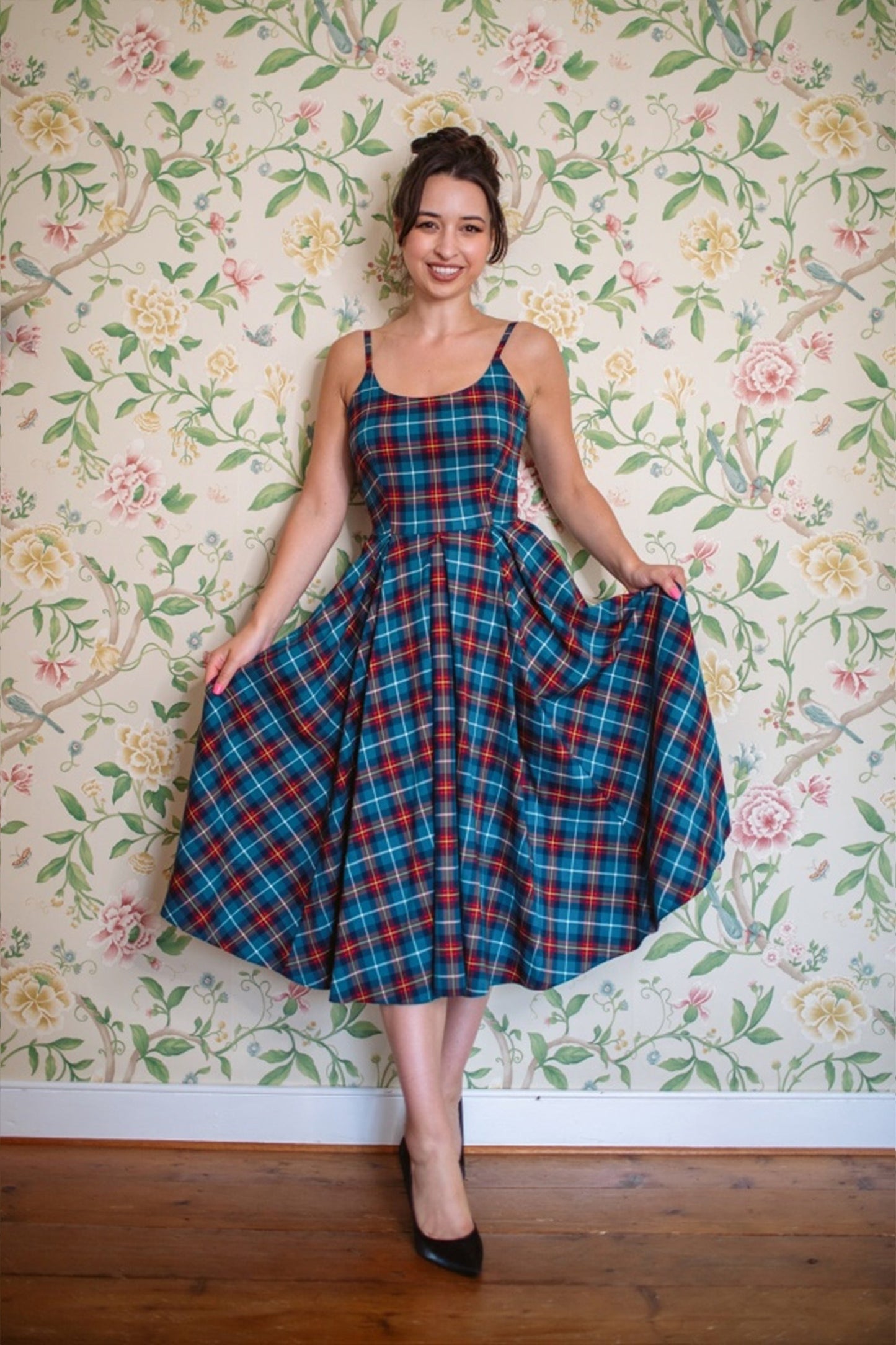 Selena - Abito Midi Donna Elegante Moderno