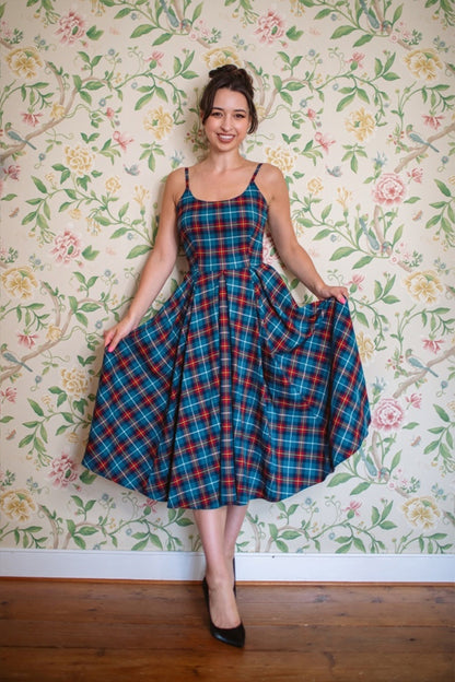Selena - Abito Midi Donna Elegante Moderno