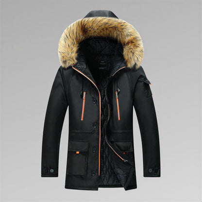 Haimo - Parka Invernale Uomo con Cappuccio