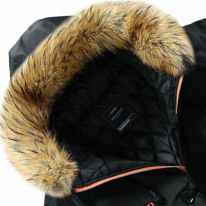 Haimo - Parka Invernale Uomo con Cappuccio