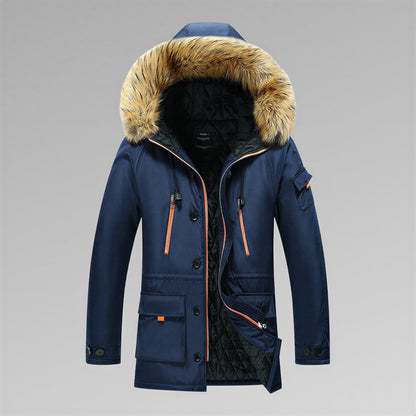 Haimo - Parka Invernale Uomo con Cappuccio