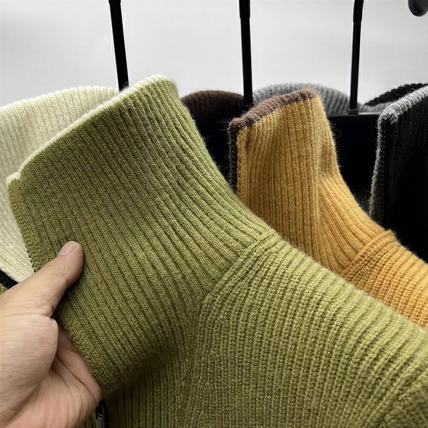 Jett – Maglione Uomo Mezza Zip Casual Invernale