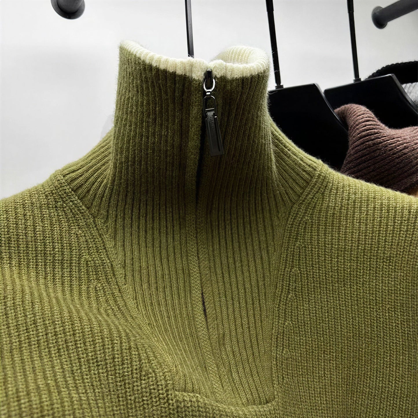 Jett – Maglione Uomo Mezza Zip Casual Invernale