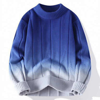 Henri - Maglione Uomo Gradient Collo Alto
