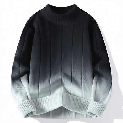 Henri - Maglione Uomo Gradient Collo Alto