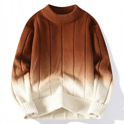 Henri - Maglione Uomo Gradient Collo Alto