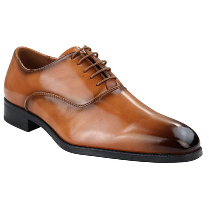 Giulio – Oxford Uomo Vernice Lucida con Lacci Punta Tonda Formale