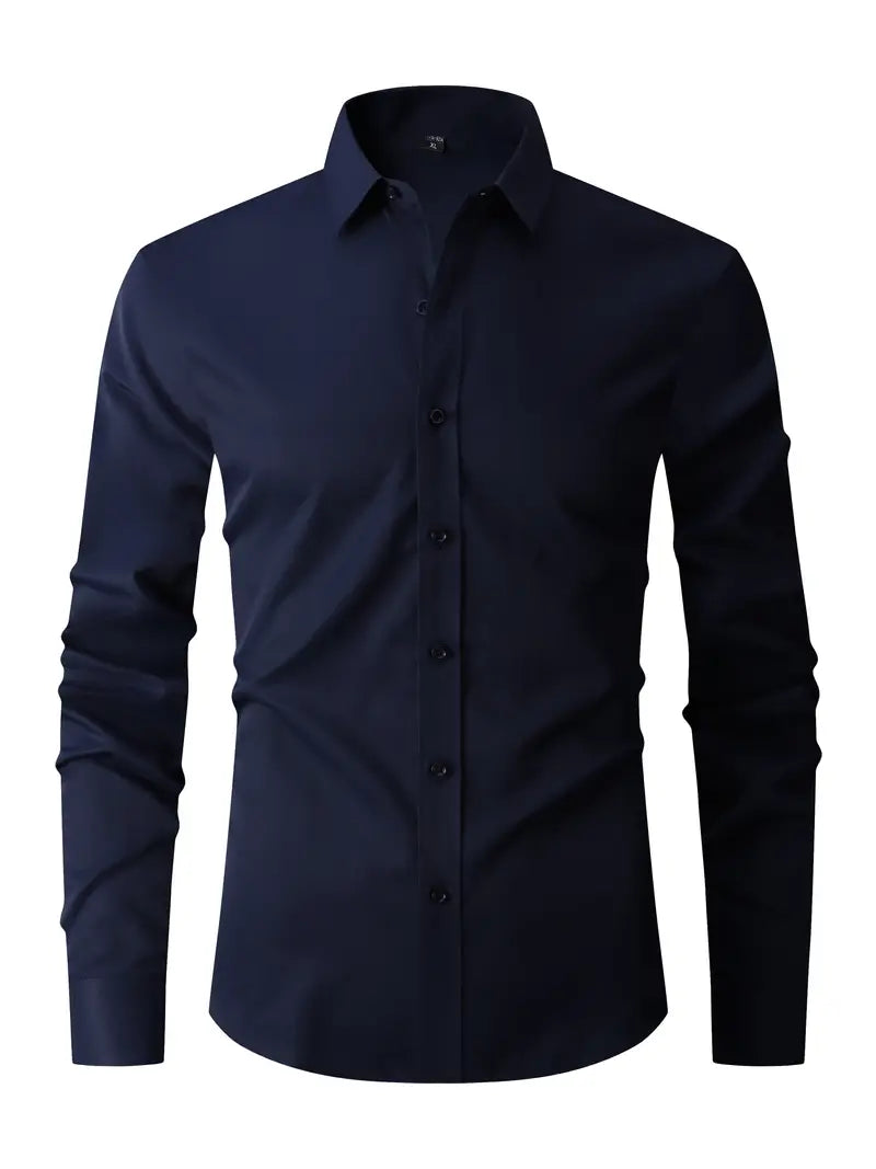 Marco – Camicia Uomo Manica Lunga Semi-Formale Quattro Stagioni