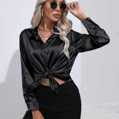 Donatella – Blusa Con Maniche Lunghe E Vestibilità Ampia