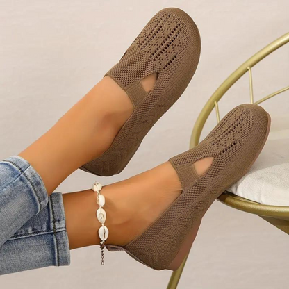 Mirinia - Scarpe Donna Comode Traspiranti Slip On Casual