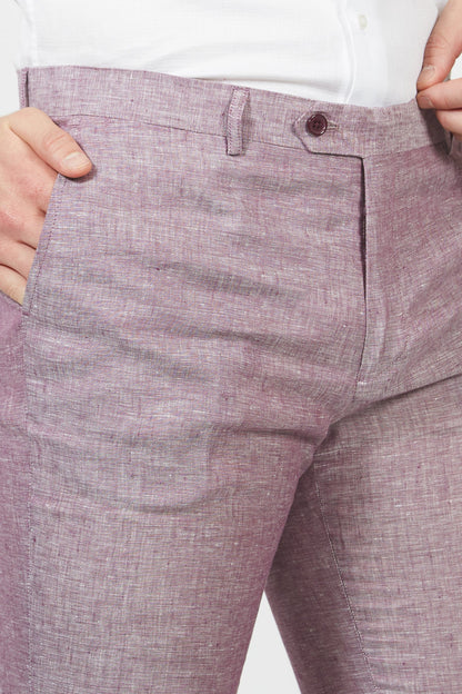 Rufiano - Pantalone Uomo Melange Leggero Fresco Naturale
