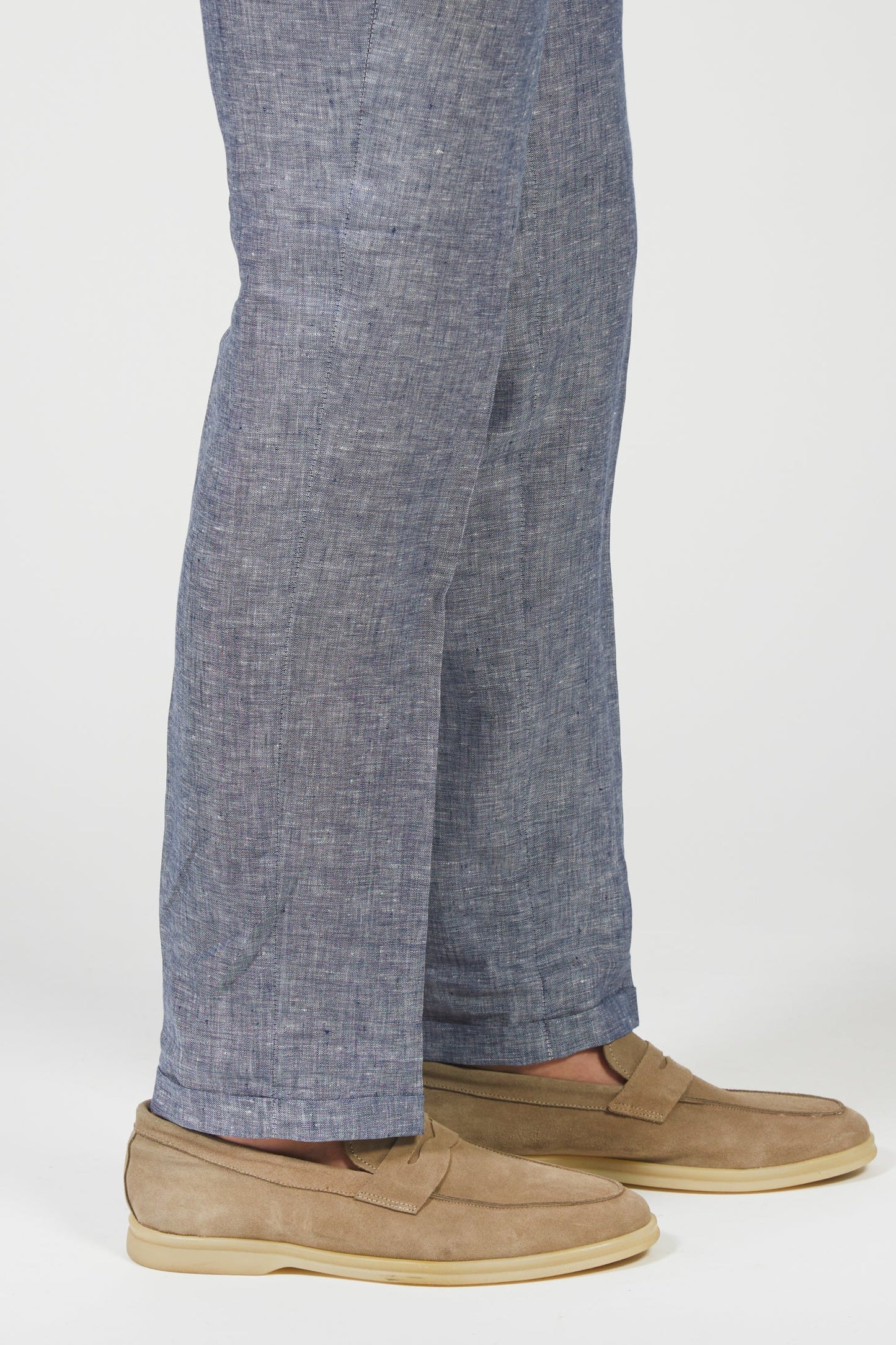 Rufiano - Pantalone Uomo Melange Leggero Fresco Naturale
